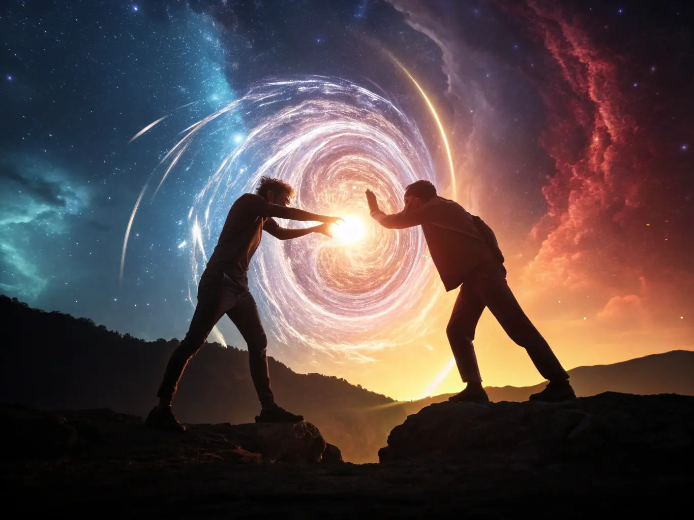 A visual representation of a successful merger and acquisition, highlighting the brand integration process and the value of brand due diligence.